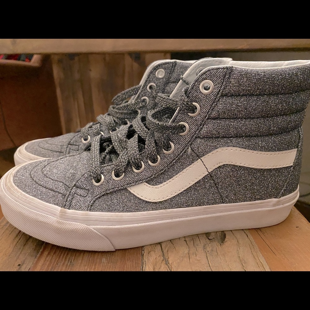 Vans SK-8 Sparkle Hightops Men’s 6.5 or Women’s 8